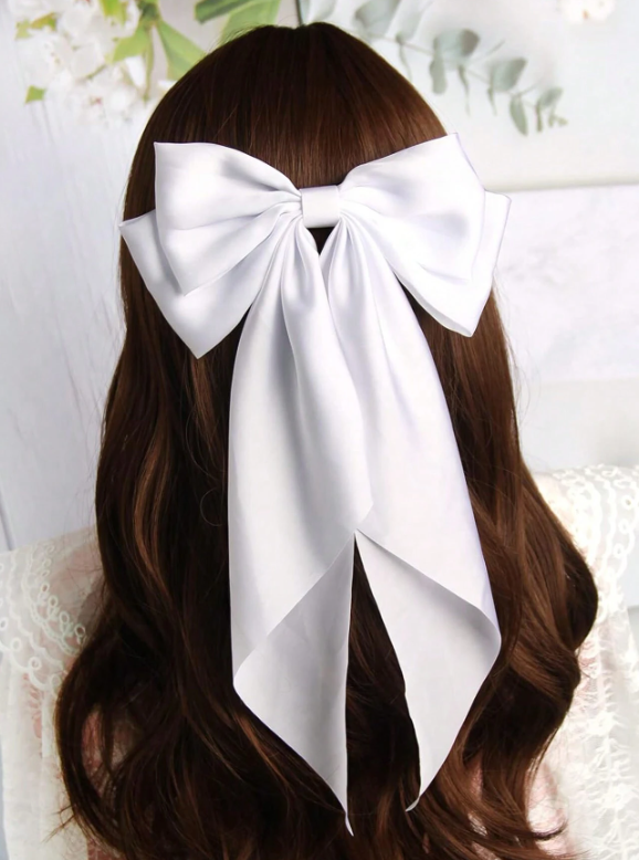 Large Hair Bow Clip Accessory