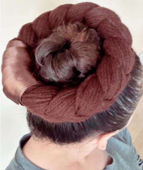 Folklorico Dance Base Braid Headpiece